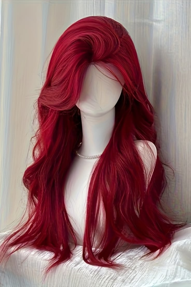 Premium Aesthetic Lace Front Hair Wig - Realistic Natural Look, Heat Resistant Synthetic Fashion Wigs for Women (Multi-Style & Colors)