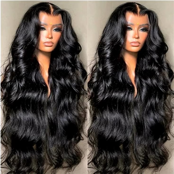 13x6 HD Body Wave Melted Lace Frontal Wig – 16 x 20 / 22 x 26 Inch Glueless Human Hair Wig