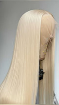 Platinum Blonde 613 Ultra-Straight HD Lace Frontal Wig