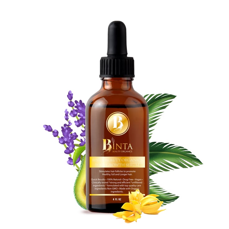 Premium Natural Hair Growth Serum & Essential Oil Collection | Organic Rosemary, Red Onion, Ginger & Ganoderma Nutrient Scalp Treatment for Anti-Hair Loss & Fast Regrowth