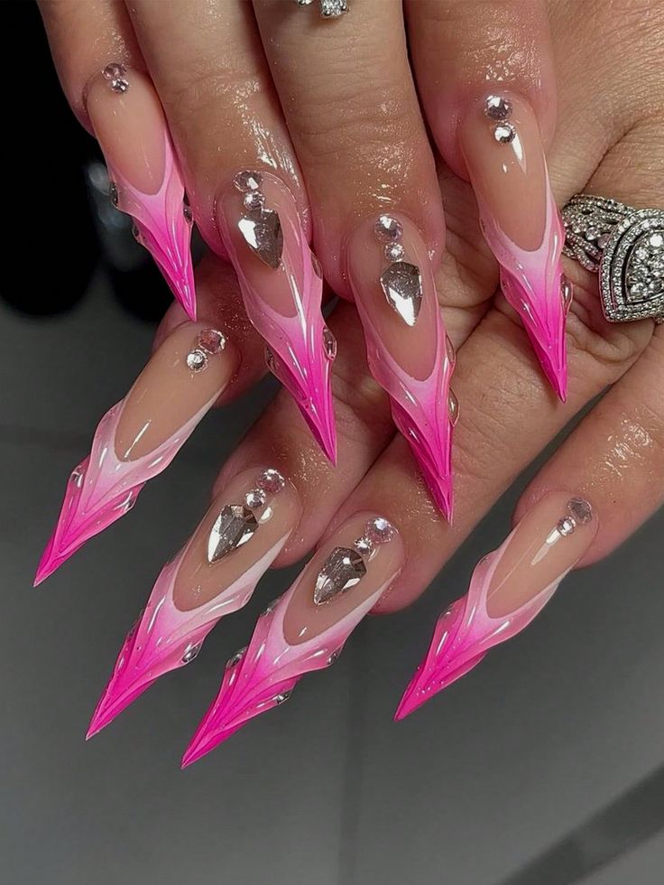 Luxury Press-On Nails Set - Reusable Fake Nails with Elegant Designs