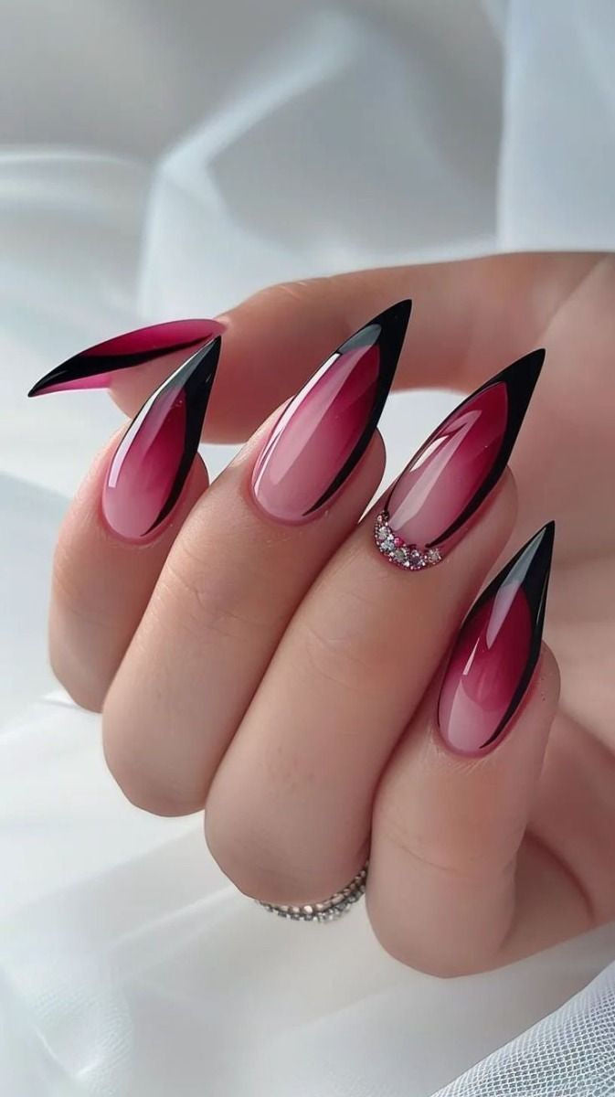 Luxury Press-On Nails Set - Reusable Fake Nails with Elegant Designs