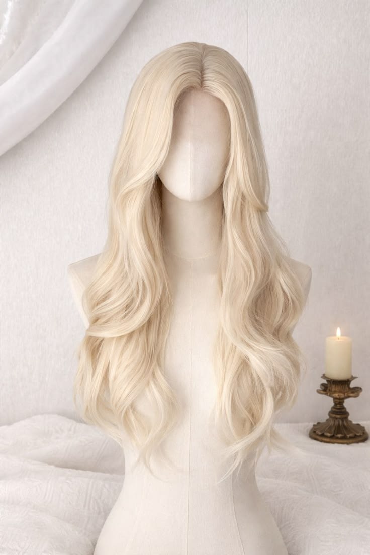 Premium Aesthetic Lace Front Hair Wig - Realistic Natural Look, Heat Resistant Synthetic Fashion Wigs for Women (Multi-Style & Colors)