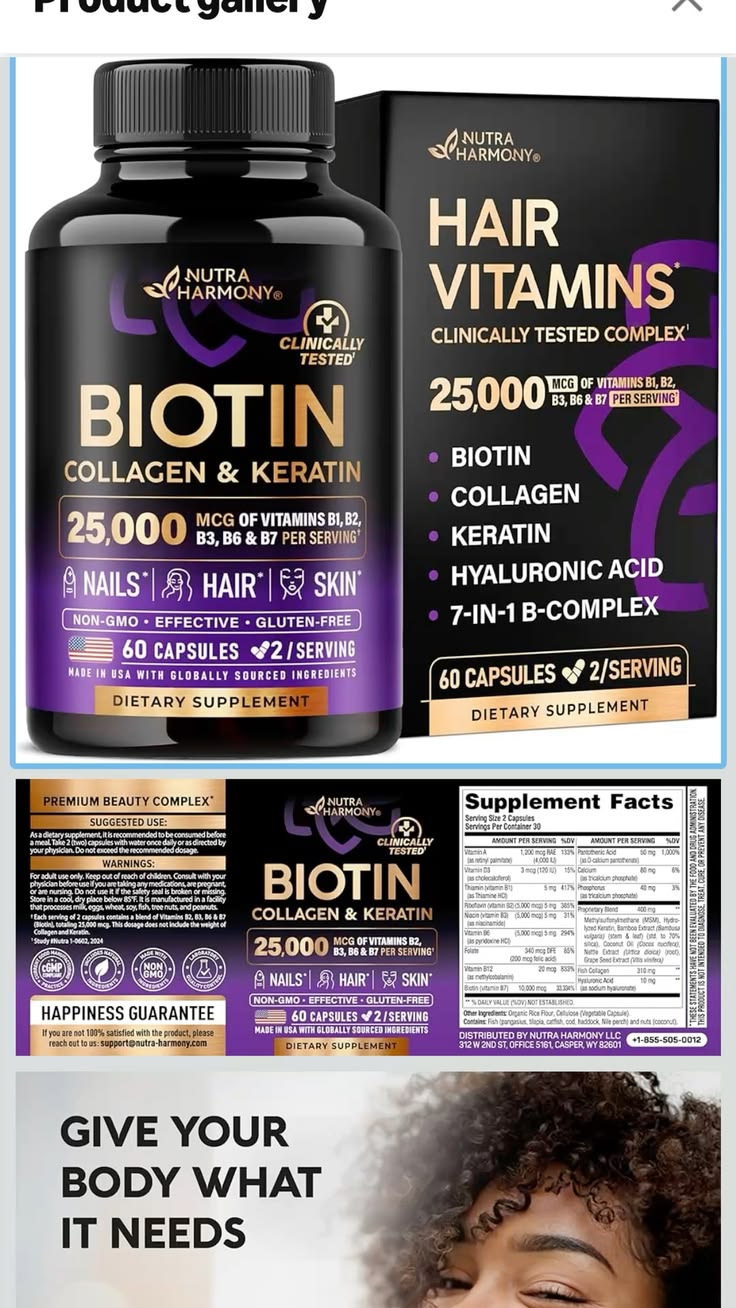 High Potency Biotin Hair Growth Supplements & Vitamins Collection | Premium Collagen, Keratin & Zinc Complex Gummies, Capsules & Serum for Stronger Hair, Glowing Skin & Nails