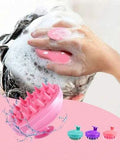 Silicone Hair Scalp Massager & Shampoo Brush Collection | Premium Dandruff Remover, Wet & Dry Scalp Care Exfoliator & Ergonomic Hair Brush for All Hair Types