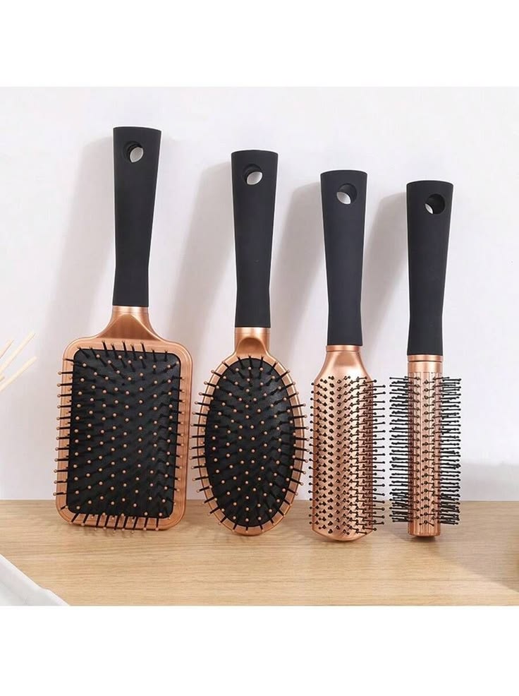 Silicone Hair Scalp Massager & Shampoo Brush Collection | Premium Dandruff Remover, Wet & Dry Scalp Care Exfoliator & Ergonomic Hair Brush for All Hair Types