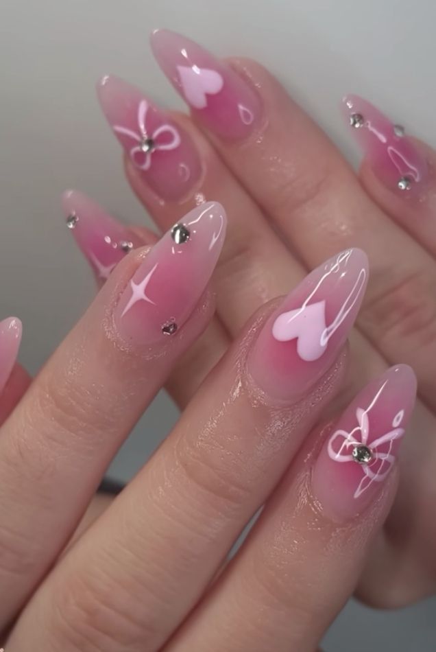 Luxury Press-On Nails Set - Reusable Fake Nails with Elegant Designs