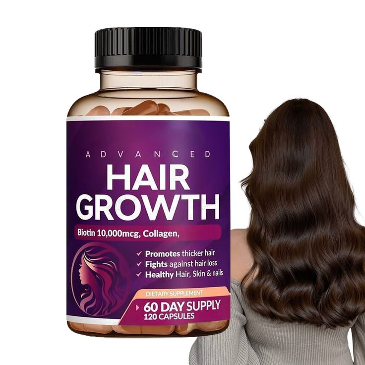 High Potency Biotin Hair Growth Supplements & Vitamins Collection | Premium Collagen, Keratin & Zinc Complex Gummies, Capsules & Serum for Stronger Hair, Glowing Skin & Nails