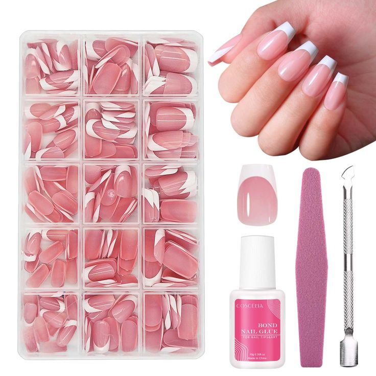 Ultimate Professional Acrylic & Poly Gel Mega Nail Kit with UV LED Lamp